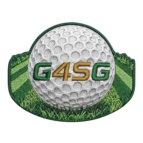 G4SG golf ball logo — Games for some golf
