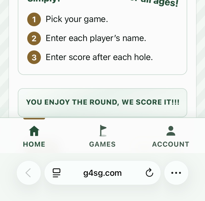 Safari address bar with the three-dots menu button highlighted